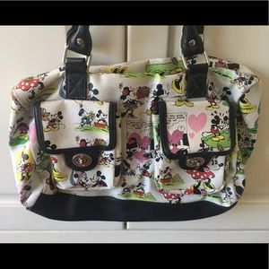 Disney World Mickey and Minnie Mouse Purse